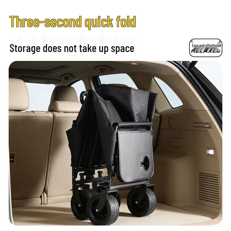 ZISIZ Multi-functional Foldable Camping Cart