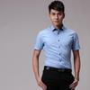 Men's Slim Fit Short Sleeve Iron-Free Shirt - Youth Professional Formal Wear, Wrinkle-Resistant.