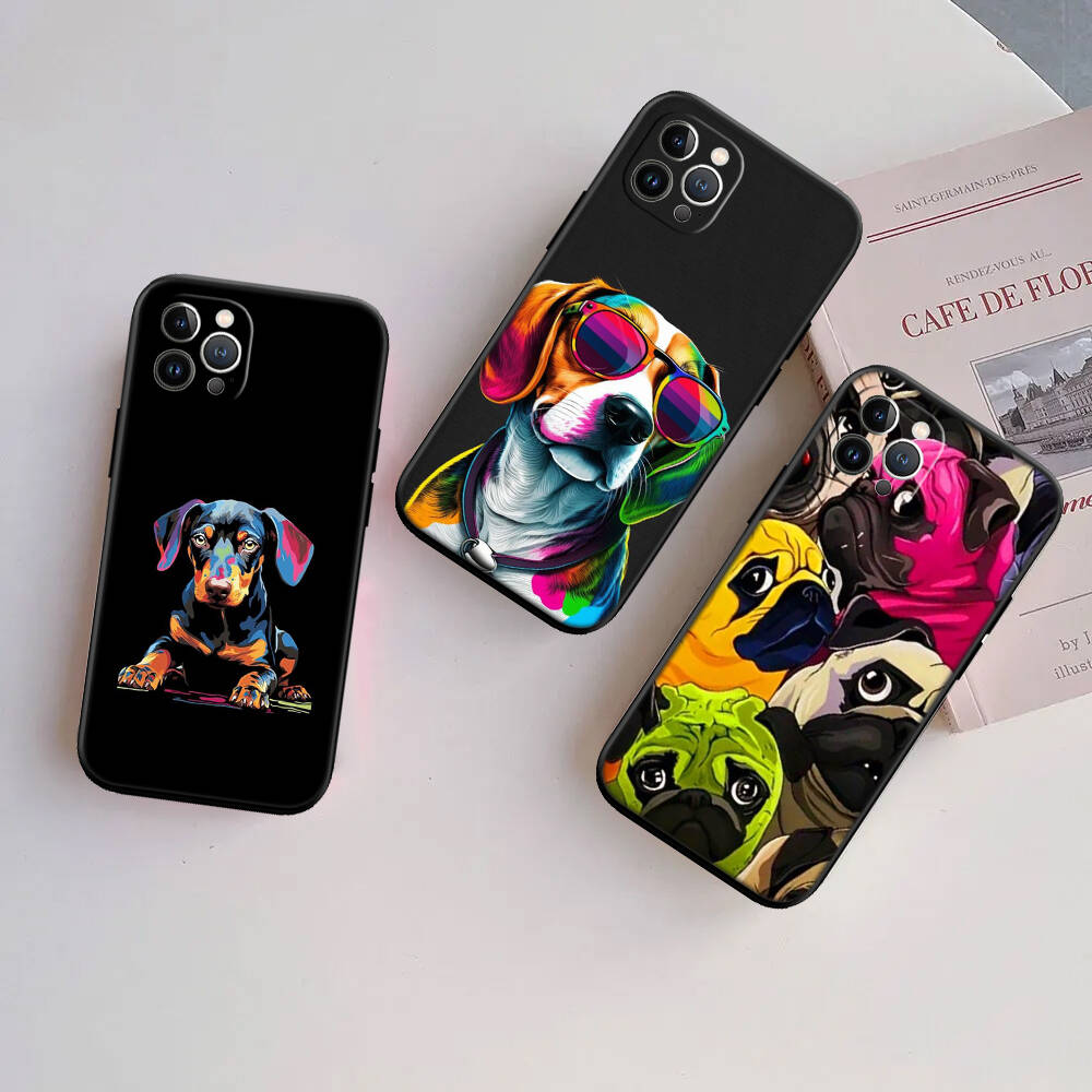 Pet Dog Pug New Phone Case for Samsung S20 S21 S22 S23 S24 FE Ultra Plus Lite S21S A07 A17 A36 A37 A55 A57 F06 F16 M06 M16 M56