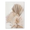 Nature Scenery Wall Art Poster and Prints Beige Bunny Tail Grass Reed Flower Leaf Canvas Painting Pictures for Living Room Decor