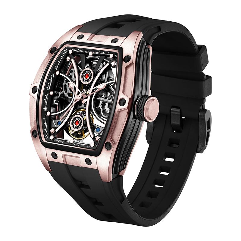 Automatic Mechanical Movement Skeleton Watch Luminous Waterproof Business Wristwatches for Men And Women