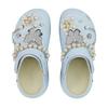 Crocs Crush Clog Spring Butterfly Letter EVA Butterfly Deconstructed Natural Fresh Pearl Decorative Buckle Hole Shoes Unisex Light Blue