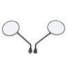 Pair of Round Motorcycle Mirror Universal M8 Adjustable Angle Rear View Mirror for ST50 ST70 CL70
