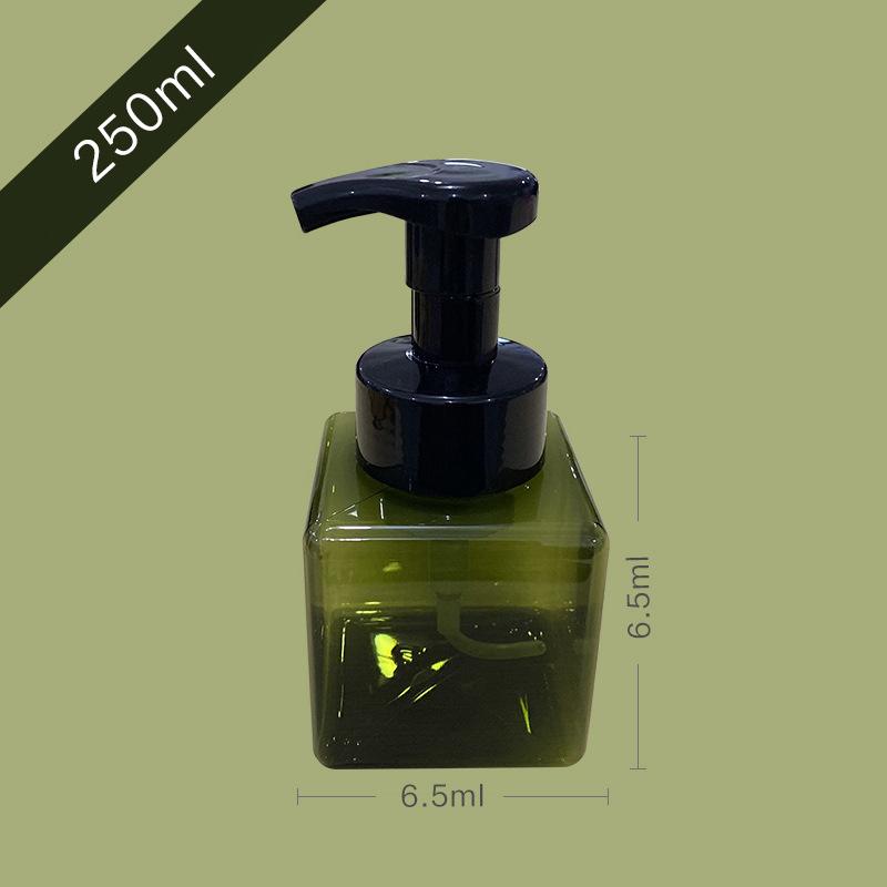 100-650 мл квадратная бутылка жидкого мыла взбитый мусс точки розлива шампунь лосьон гель для душа насос дозатор для мыла Bottlesnding