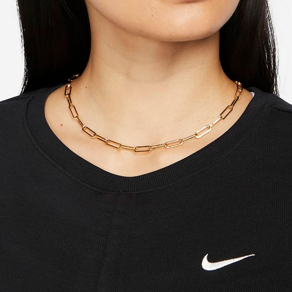 Nike Спортивная одежда Essentials ребристые футболки с короткими рукавами женские топы черные FB8277-010