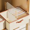 1Pcs Foldable Clothes Organizerr Storage Box Clothest-Shirt Pants Storage Closet Organizer Drawer Organizer Toy Storage