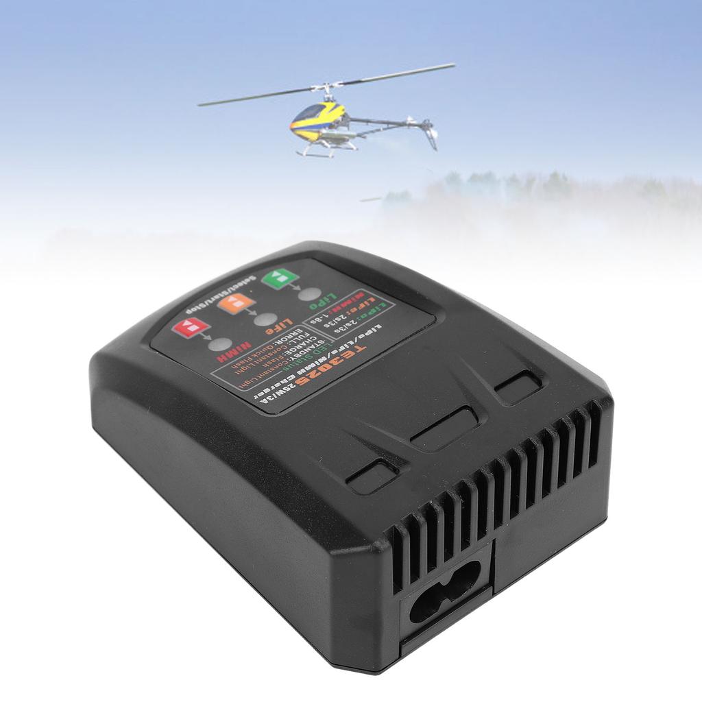 Зарядное устройство для литий-полимерных аккумуляторов, балансир 2S 3S LiPe 1‑8S NiMH, балансировка 25 Вт, интеллектуальная зарядка для радиоуправляемых машин