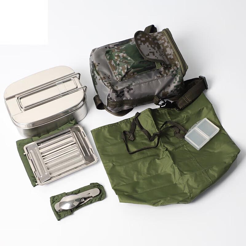 Многофункциональный походный набор посуды