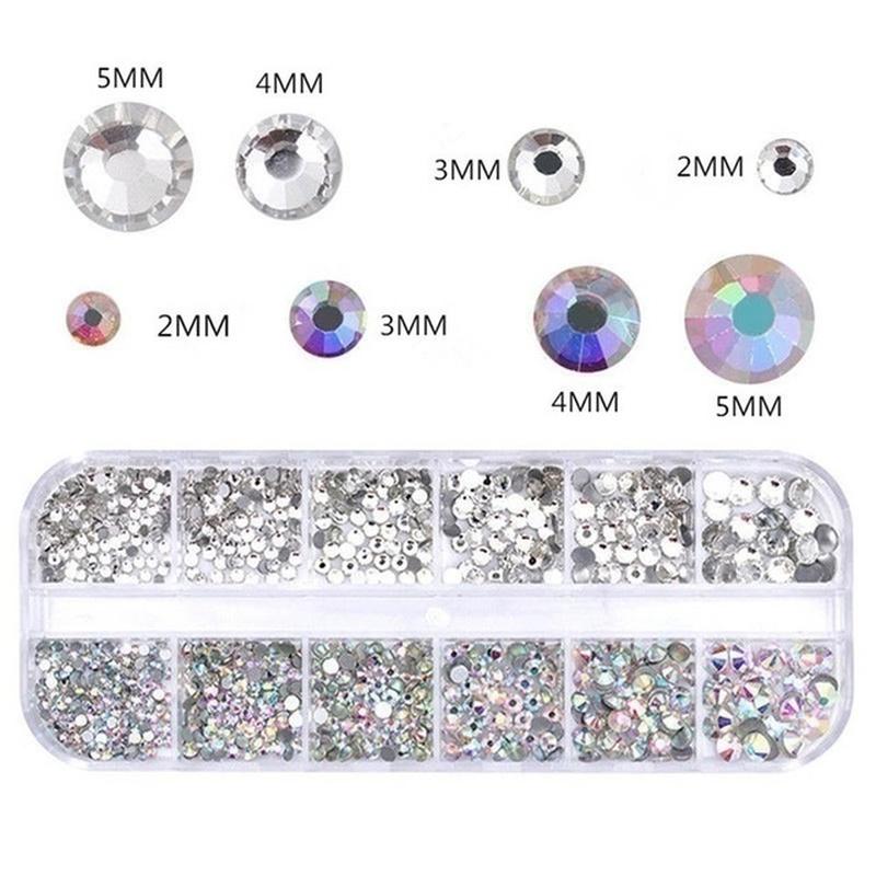 Женская мода Crystal AB Стразы для дизайна ногтей Драгоценные камни, инструменты для дизайна ногтей для ногтей, ремесло