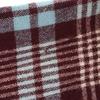 VAN HEUSEN 50-е 60-е Отложной воротник Винтажный квадратный силуэт Клетка Длинный рукав Рубашка с отложным воротником Мужская Б/У