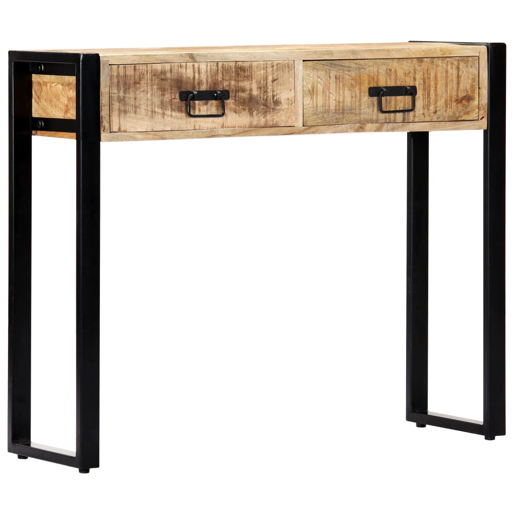 Console Table 90 x 30 x 75 cm Solid Mango Wood