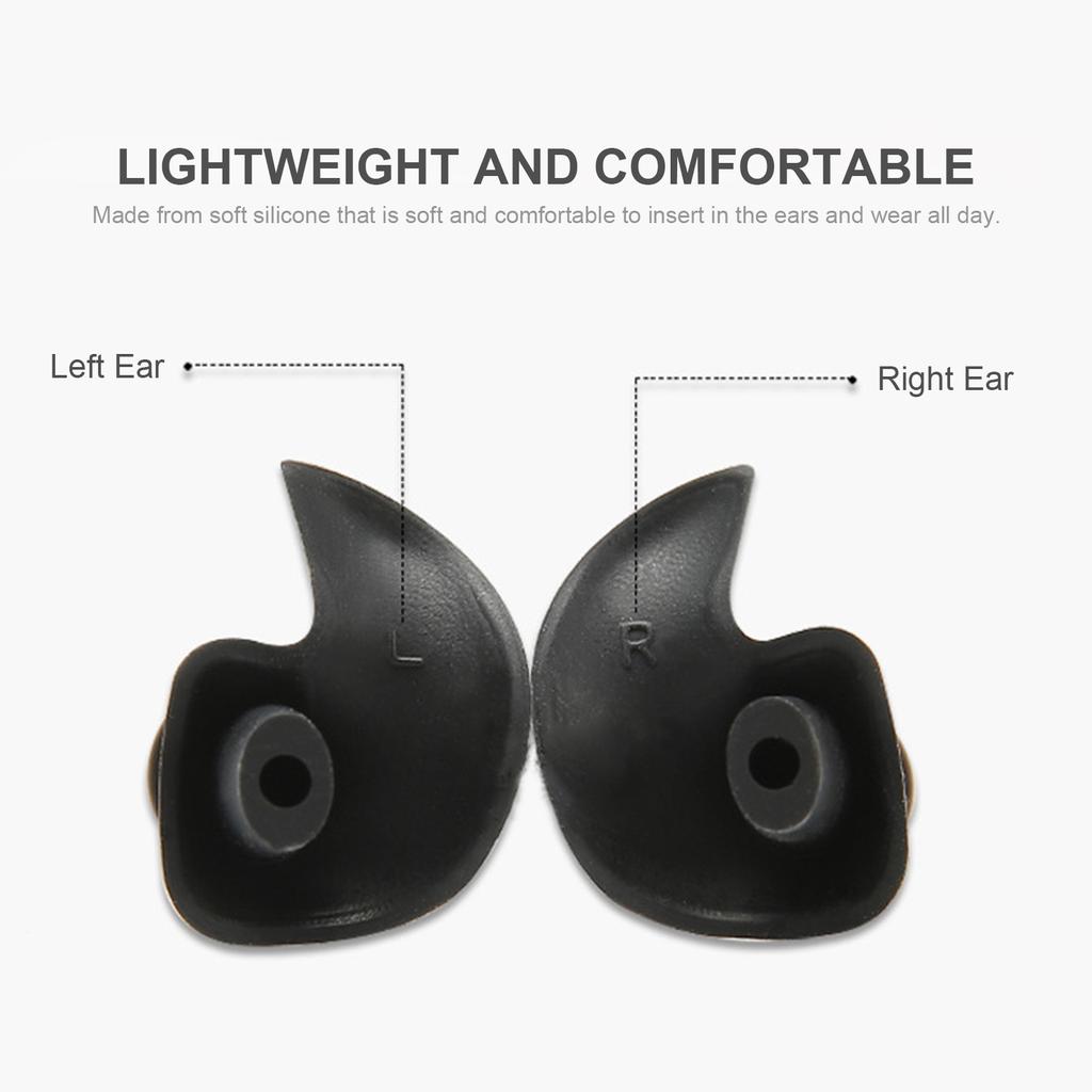 Swimming Ear Plugs Waterproof Reusable Silicone Swimming Ear Plugs Adults Swimming Ear Plugs for