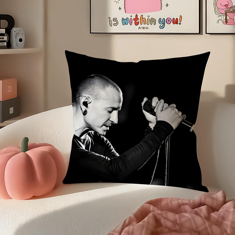 Чехол для подушки Singer CChester BBennington Наволочка Короткий плюш Невидимая молния Комната Диван Чехол для подушки