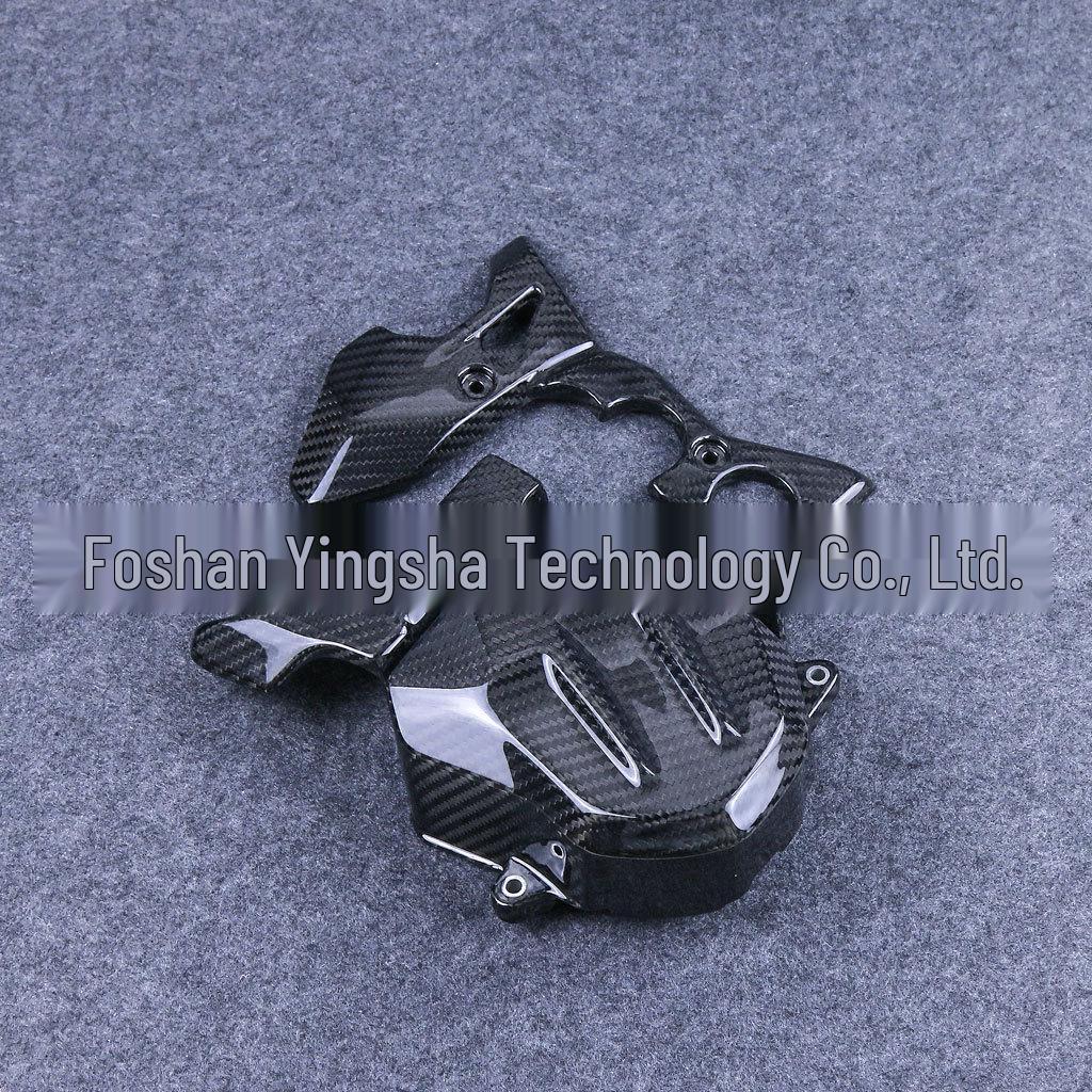 Крышка двигателя из углеволокна для Kawasaki Ninja 400 (2018+)