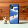 Крутой чехол для телефона S-Skiing для iPhone17,16,15,14,13,12 Plus, Pro Max, XS, 5G, мягкий силиконовый, черный