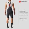 CASTELLI Men's Endurance 3 Bib Shorts for Road/Gravel Cycling, Black, Large