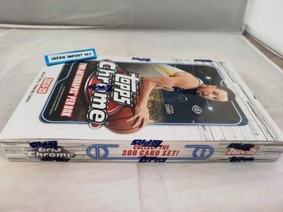 Topps Chrome 2024-25 Баскетбольная Hobby Box Спортивные коллекционные карточки Япония Запечатанная