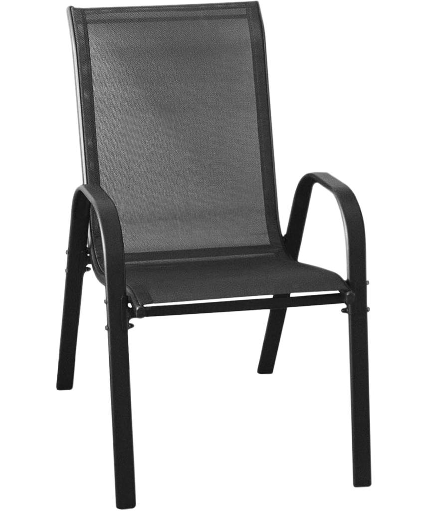 Island Round Table 60Cm + 4X Sofia Chairs Dark Gray
