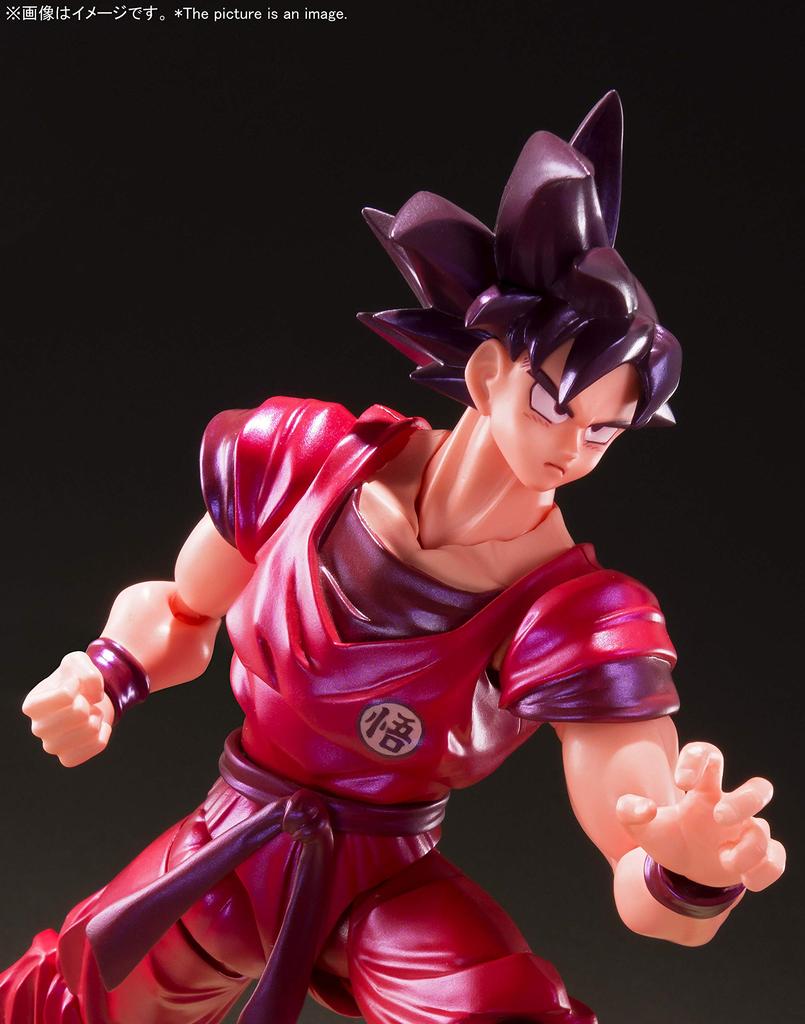 TAMASHII NATIONS Dragon Ball Son Goku Kaioken примерно 140 мм окрашенная подвижная фигурка SHFiguarts ПВХ и АБС