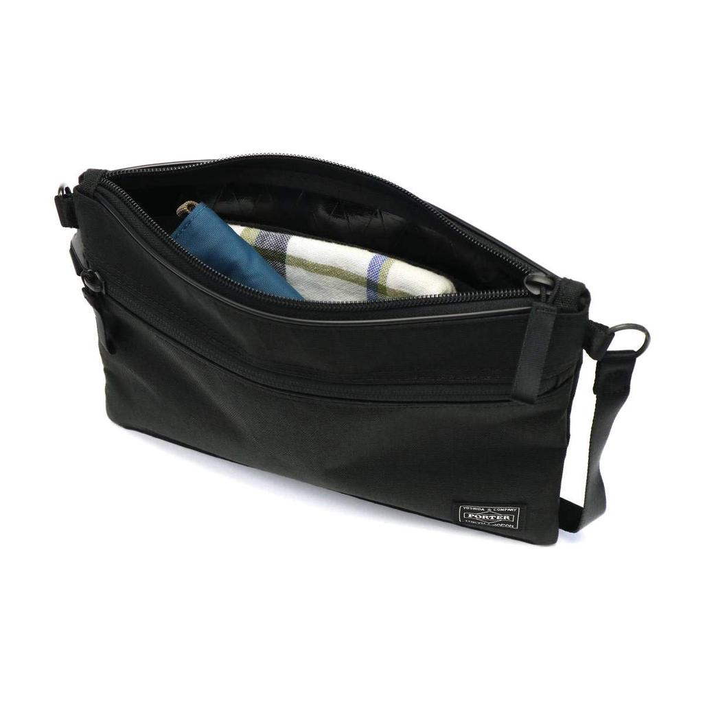 Сумка через плечо PORTER Sacoche черная W265xH180 (Портье) [ГИБРИДНЫЙ]