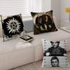 1PC TV Play Series Supernatural Maple Design Cushion Cover Happy Autumn Harvest Decor Holiday Decorati Pillow Cover
