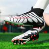 Футбольные бутсы большого размера AG длинные шипы TF шипы для газона мальчики и подростки тренировочные кроссовки