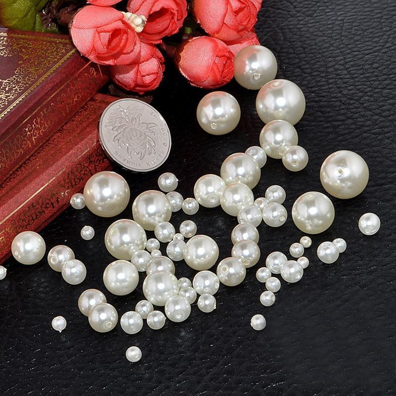 New Imitation Pearl Loose Beads Jewelry Making Spacer Bead DIY Accessories High-quality Acrylic  Accessories