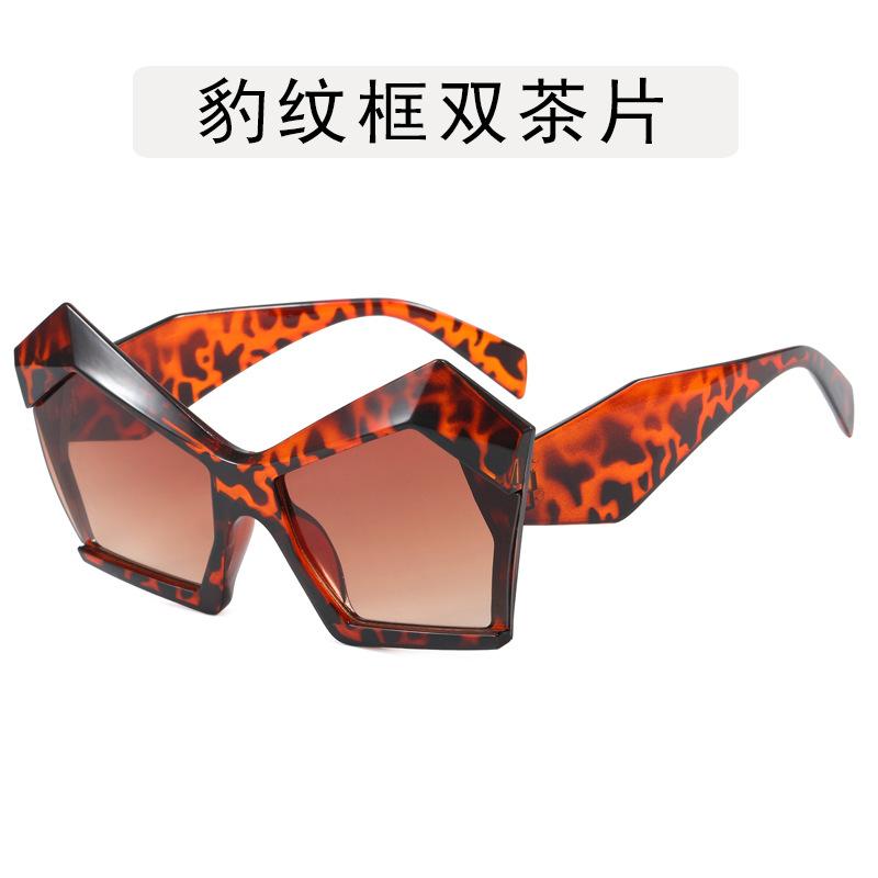 Polygon Shape Women Sunglasses European American Stylish Men's Sun Glasses Holiday Travelling Popular Sunglasses
