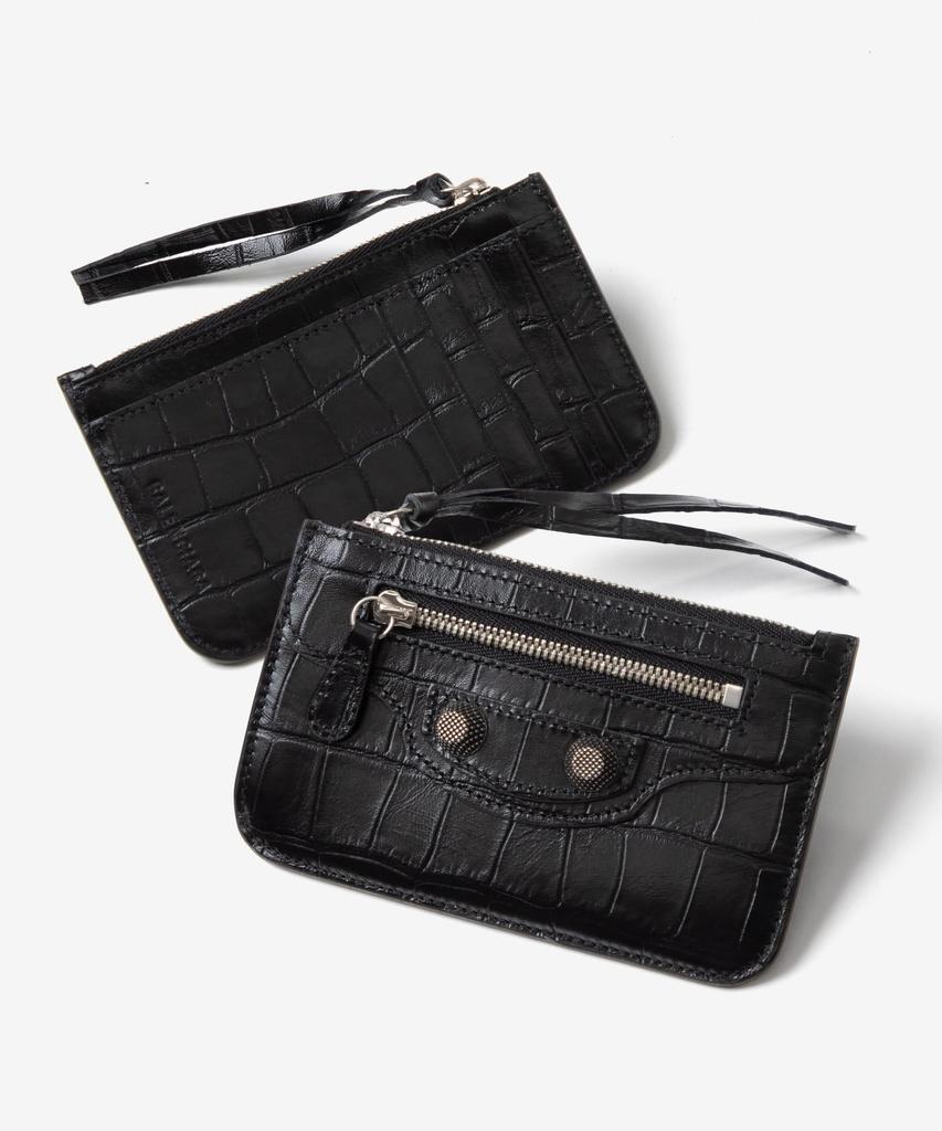 [Balenciaga] Кошелек для монет 715185 2AANA LE CAGOLO COIN WALLET ЧЕРНЫЙ/Черный [Параллельный импорт]