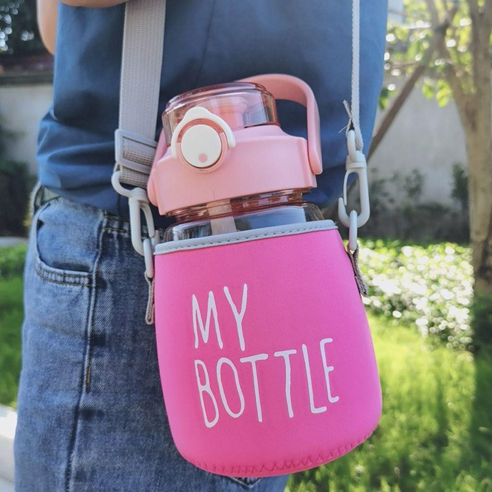 With Strap Water Bottle Cover Universal Cup Sleeve New Vacuum Cup Sleeve  for 800ml-1100ml