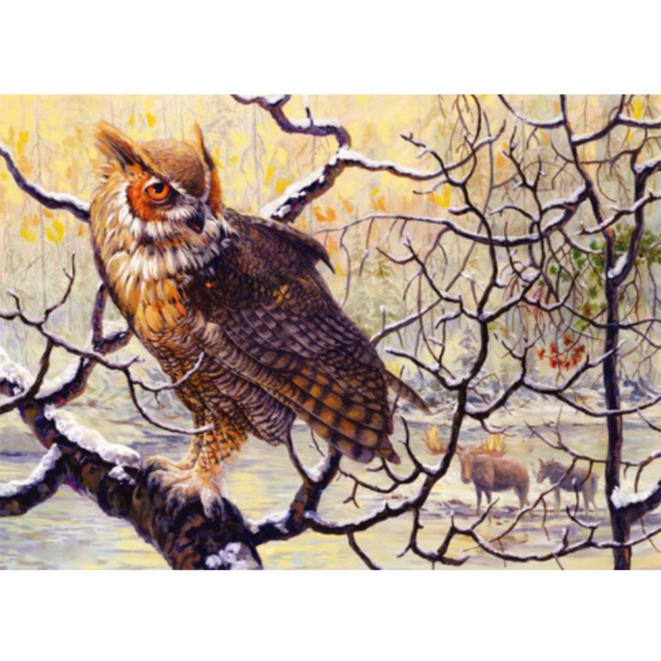 5D DIY Diamond Painting Animal Cat Eagle Full Diamond Embroidery Rhinestone Home Decor Gift Mosaic Art Picture Cross Stitch Kit