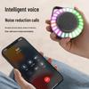 L34 RGB Sound-Activated Bluetooth Speaker with Card Slot - Enhanced Stereo, Noise Reduction, Cool Bass, Long Battery Life