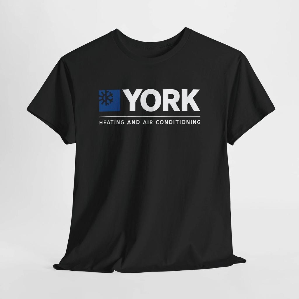 YORK HEATING & AIR CONDITIONING LOGO T-shirt USA SIZE S-5XL