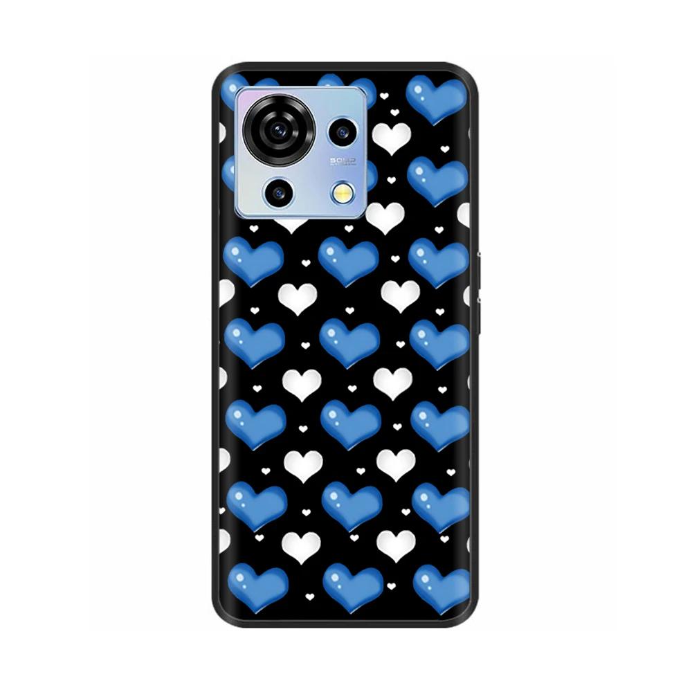 Для ZTE Blade V50 Vita Чехол Черный Силиконовый Мягкий Роскошный Задняя Крышка Телефона Для ZTE Blade V50 Vita Чехол Funda Для ZTE V50 Vita Etui