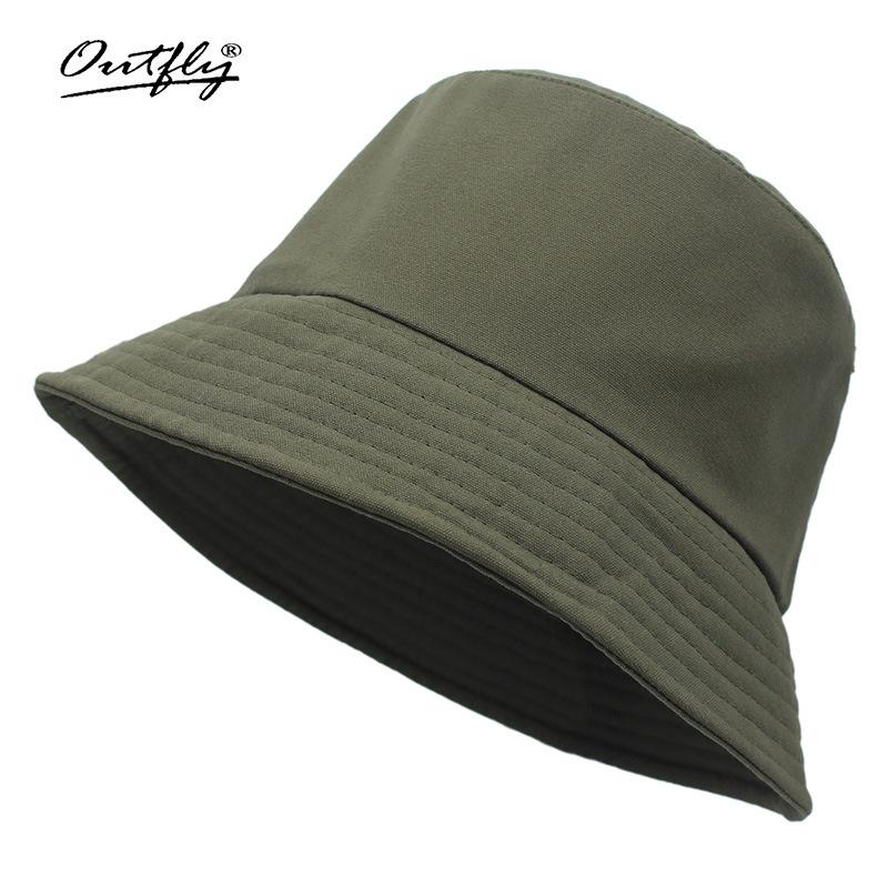 Solid Color Bucket Hat Cotton Shows Small Face Daily Face Covering Sunscreen Basin Hat Bucket Hat Can Be Printed LOGO