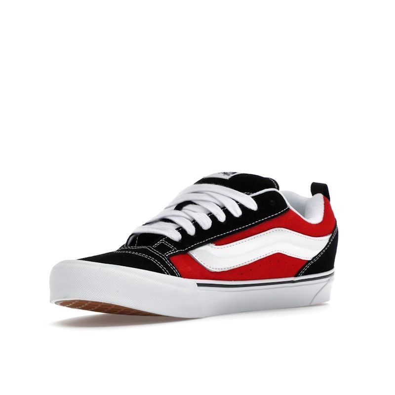 Vans Кроссовки унисекс Knu-Skool Black Red True-White VN0009QC6RT