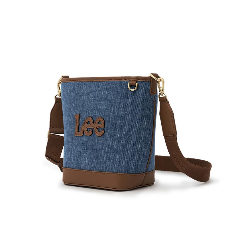 New Lee Fabric Crossbody Bags Regular Women's Denim Blue LE240071M-503