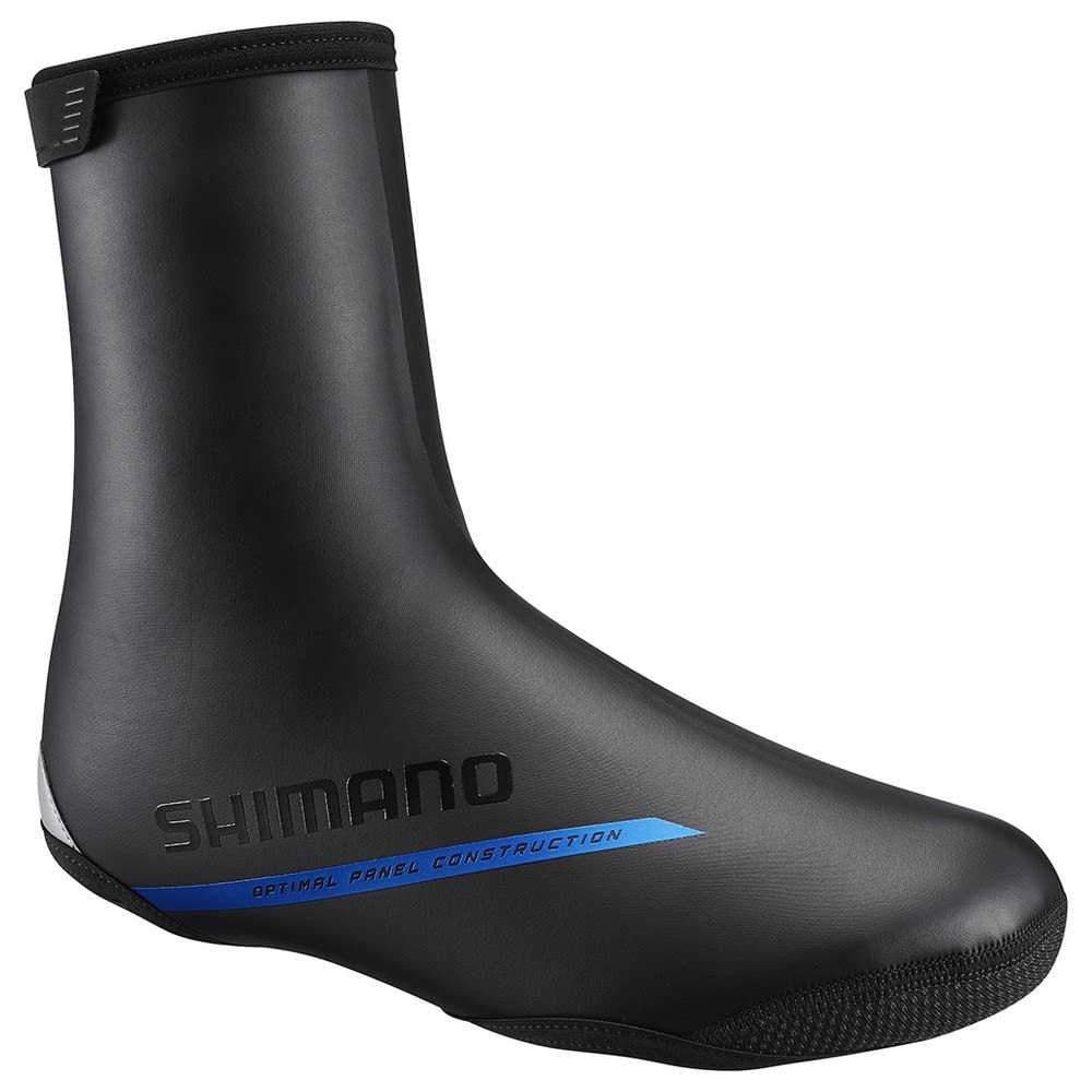 2021 SHIMANO ROAD Thermal Shoe Medium Size Covers, Black, (Shoe 40-42)