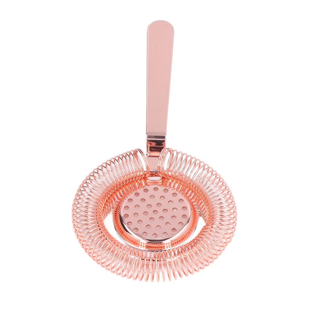 Bar Strainer Fine Filtering Professional Stainless Steel Cocktail Strainer for Bartending Restaurant Party