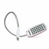 Металлический гибкий мини-светильник для чтения Зарядка через USB Вращение на 360 градусов Высокая яркость 28 светодиодных головок