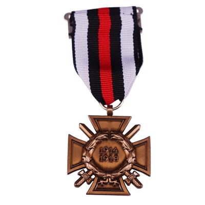 Почетный крест Первой мировой войны 1914-1918 годов, немецкий крест Гинденбурга с мечами, копия значка военной медали