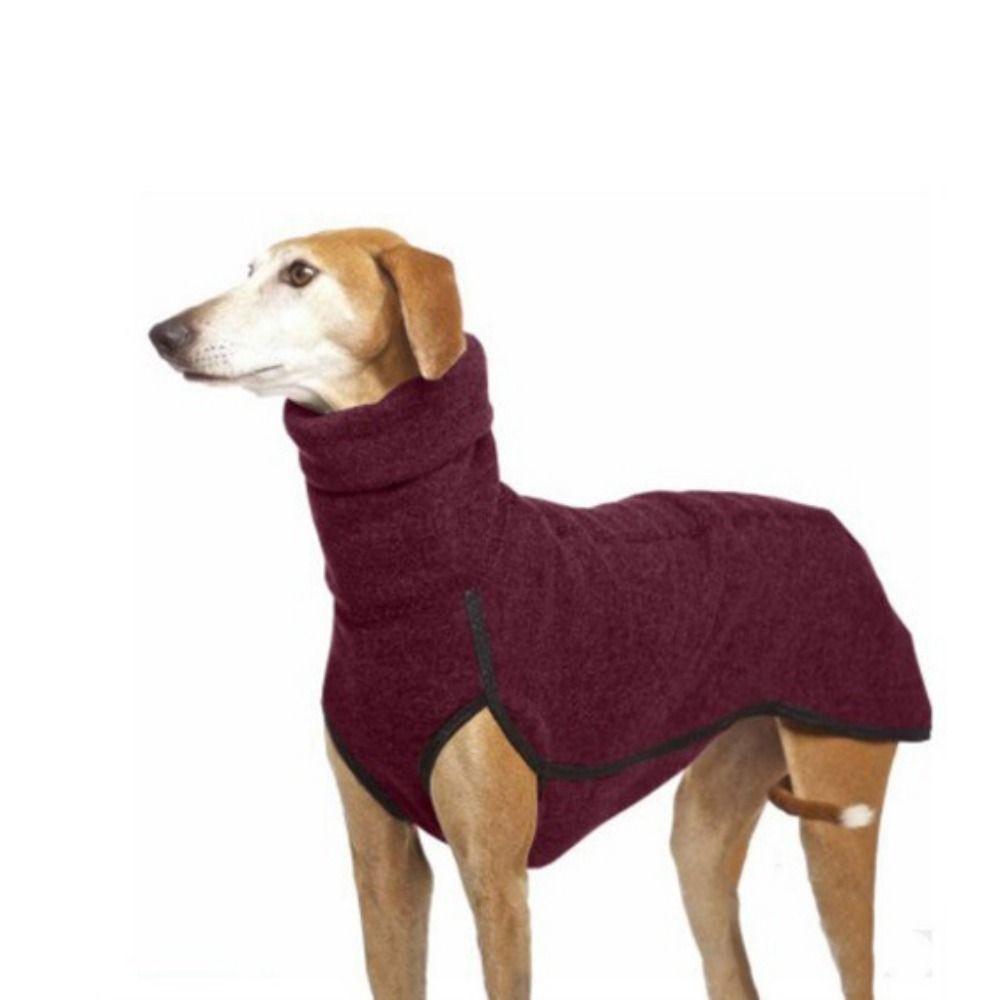 Soft Large Dog Turtleneck Shirt Warm Dogs Winter Warm Coat High Collar Pet Clothes Outdoor