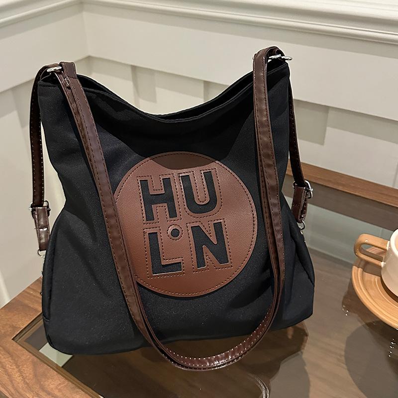 Новая женская сумка-тоут с письмом, модная большая вместительная сумка, универсальная сумка для поездок на работу на одно плечо, многоцелевой рюкзак