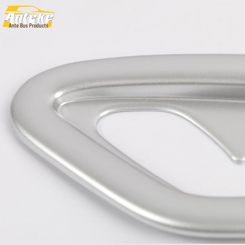 Совместим с 19 моделями Jiaji: Отделка кнопки Boss для второго пилота, Регулировка кнопки переключателя сиденья, Декоративные наклейки-аксессуары.