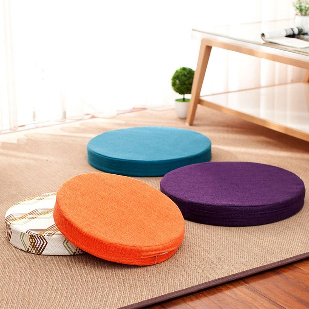 Soft for Living Room Meditation Balcony Tatami Yoga Mat Seating Cushion Pillow Floor Cushion