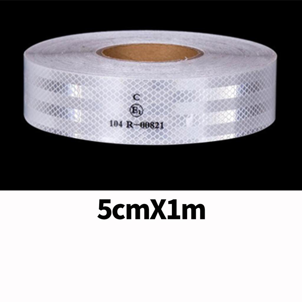 Светоотражающая клейкая лента высокой интенсивности Предупреждающая заметность Автомобильные наклейки Светоотражающая полоса Для грузовика Прицепа Безопасность Аксессуар