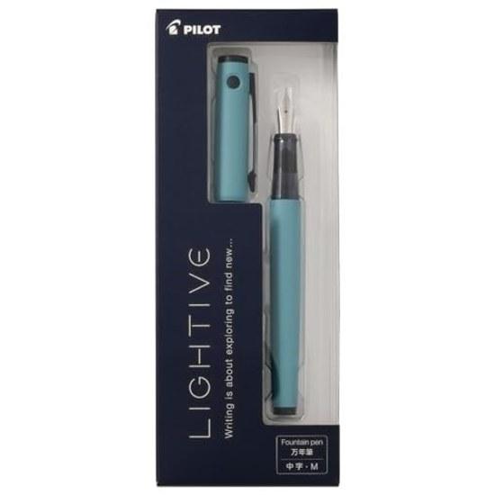 Pilot Fountain Pen Litive Lightweight Cartridge Type Medium Nib Turquoise PFLT1TQM