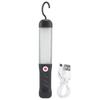 Work Flashlight Magnetic 3 Modes 6000K USB Rechargeable Anti Slip Foldable ABS Shell Hook LED Work