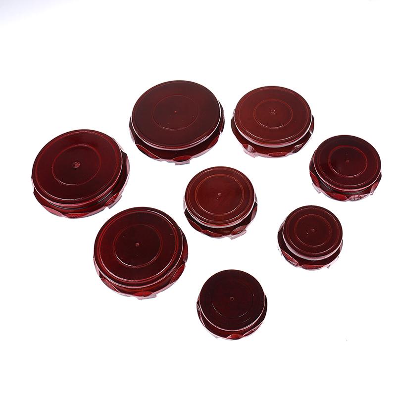 Настоящая твердая деревянная ваза с резьбой, основание для каменного Будды, цветочный горшок, деревянная ваза с резьбой