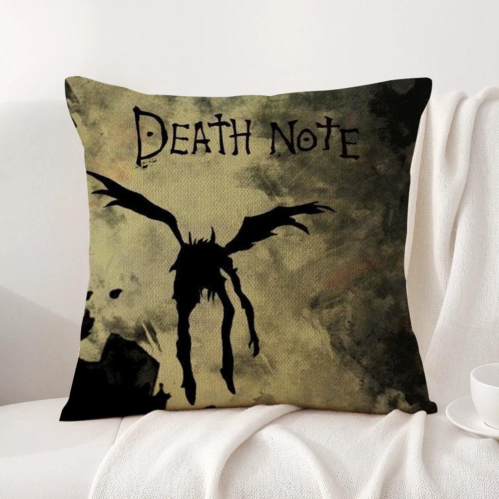 Чехол на подушку D-Death N-Note Летняя прохлада Льняная ткань Двусторонняя печать Наволочка Диван Домашний декор Подарок
